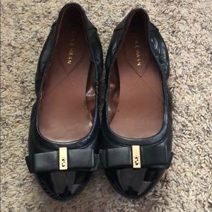 Cole Haan Black Flats
